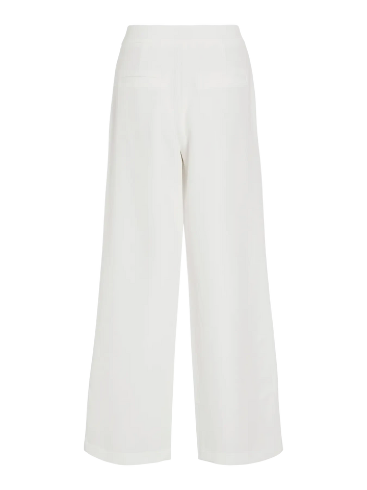 Vila - Vigery Winnie Wide Pants/Dc - 4950361 Cloud Dancer Bukser 