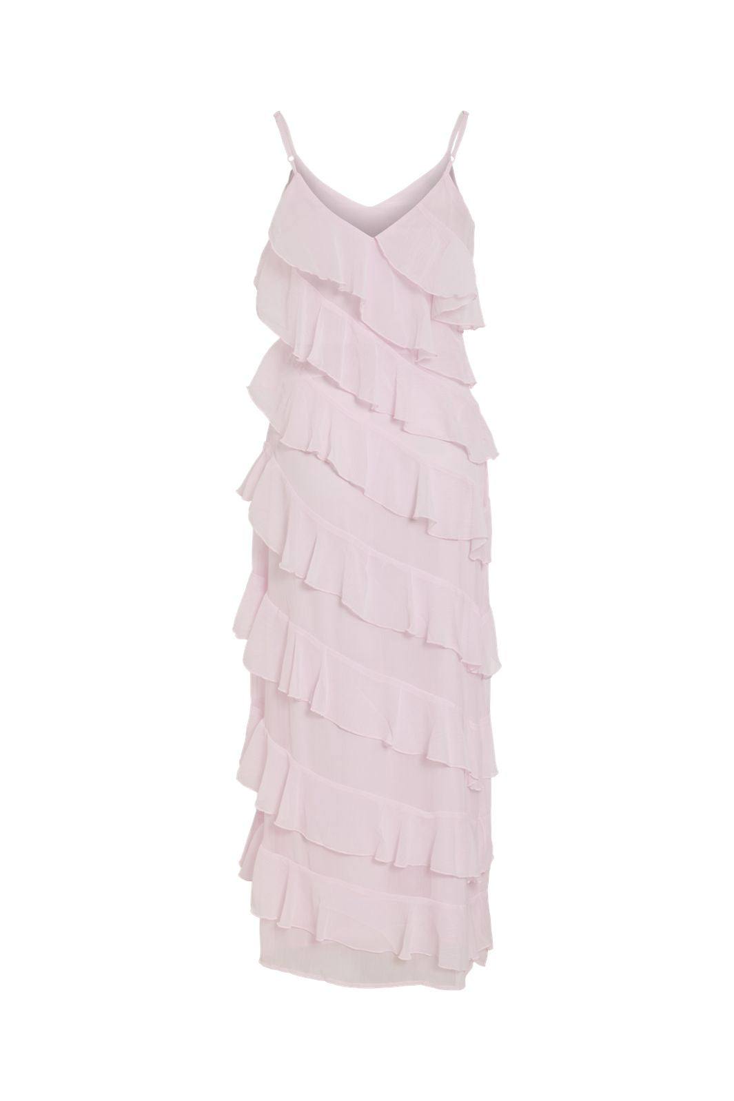 Vila - Viluna Strap Ankle Dress/Ka - 4821134 Cherry Blossom