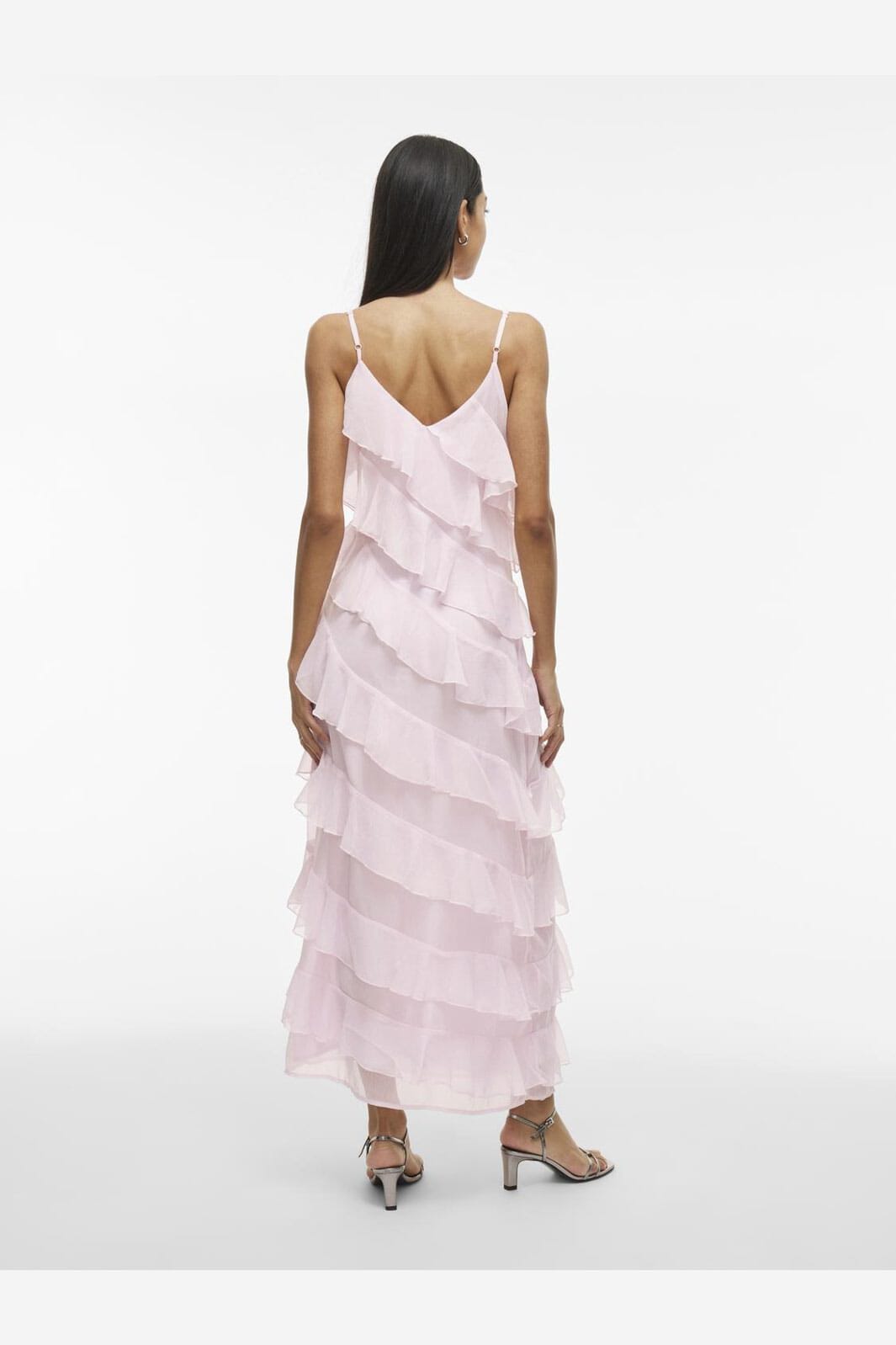 Vila - Viluna Strap Ankle Dress/Ka - 4821134 Cherry Blossom