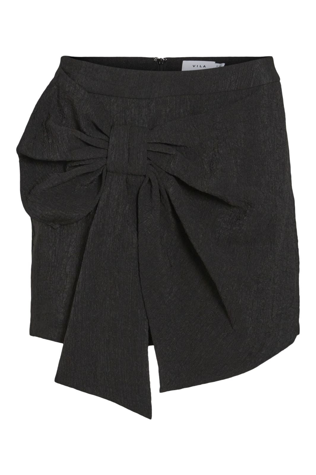 Vila - Vinilan Bow Skirt - 4641132 Black