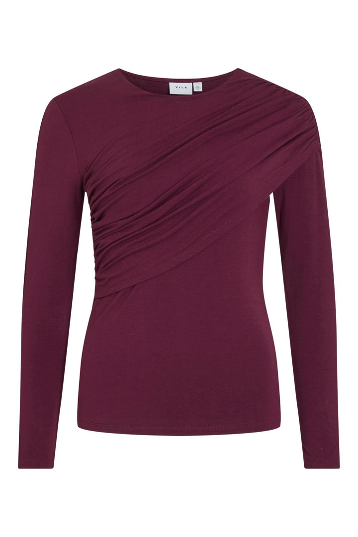Vila - Visempa Crew Neck L/S Top - 4831713 Fig