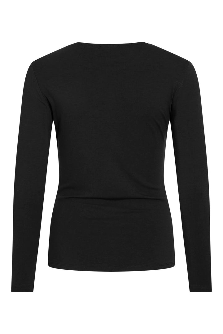 Vila - Visempa Crew Neck L/S Top - 4913251 Black Beauty