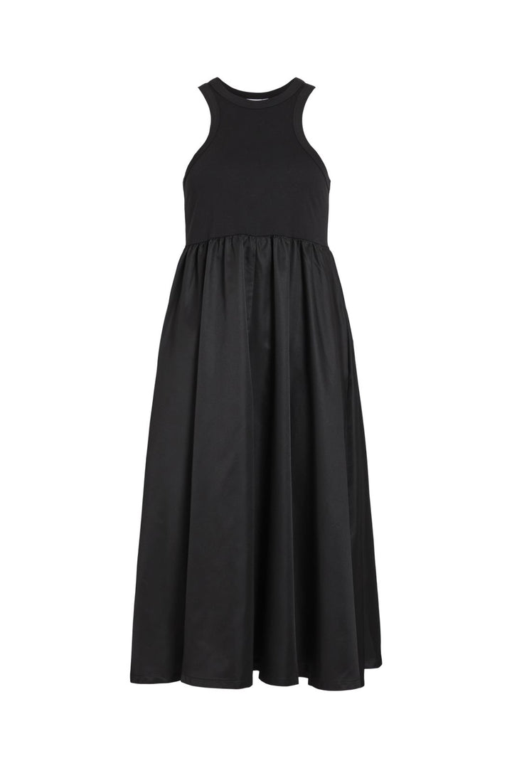 Vila - Visonja S/L Midi Dress - 4912208 Black