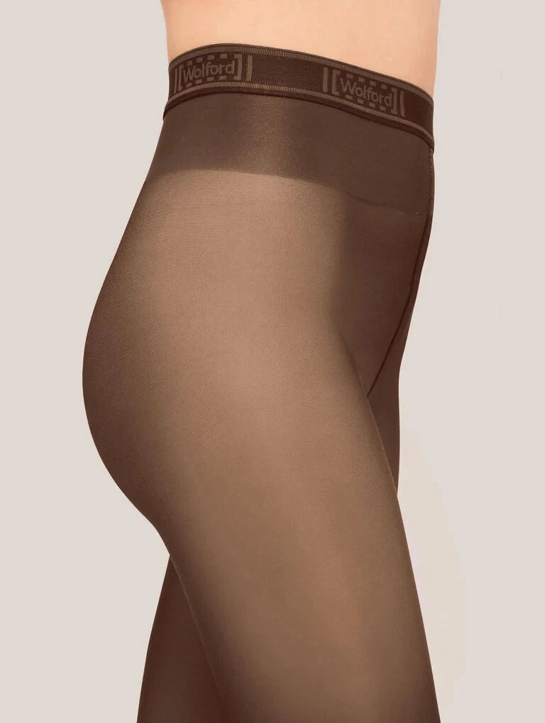 Wolford - Neon 40 Tights 14978 - 4884 Roasted Tea 