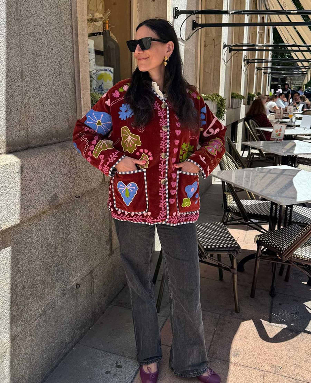 Sissel Edelbo - Maggie Jacket Se 2025 - Velvet Burgundy