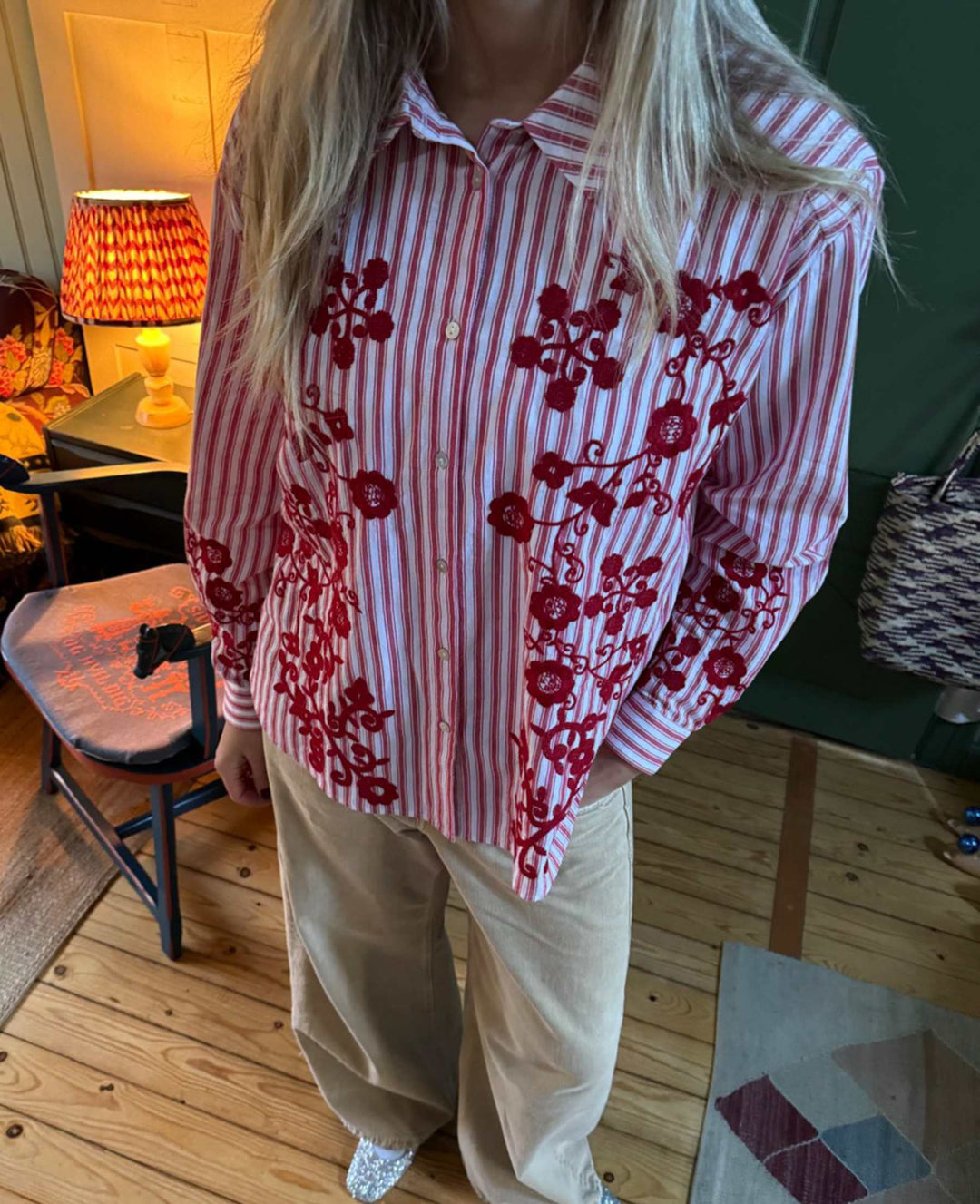 Sissel Edelbo - Cora Shirt Se 2008 - Red Flower
