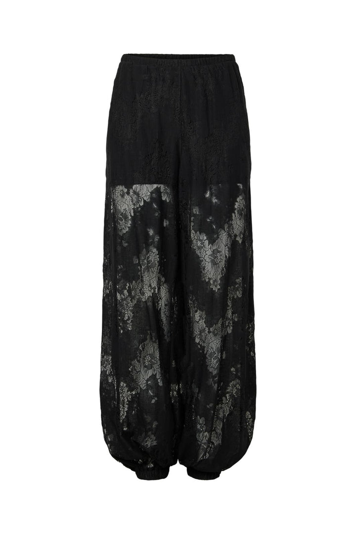 YAS - Yasalberte Balloon Lace Pant - 5109097 Black