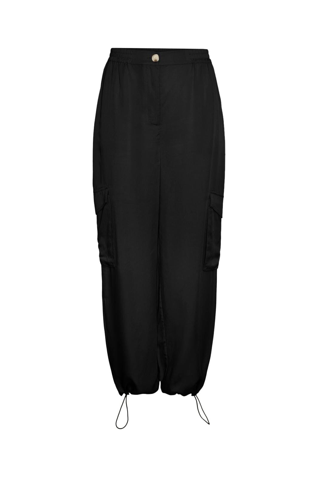 Y.A.S - Yasbamboo Hmw Pant - 4437671 Black