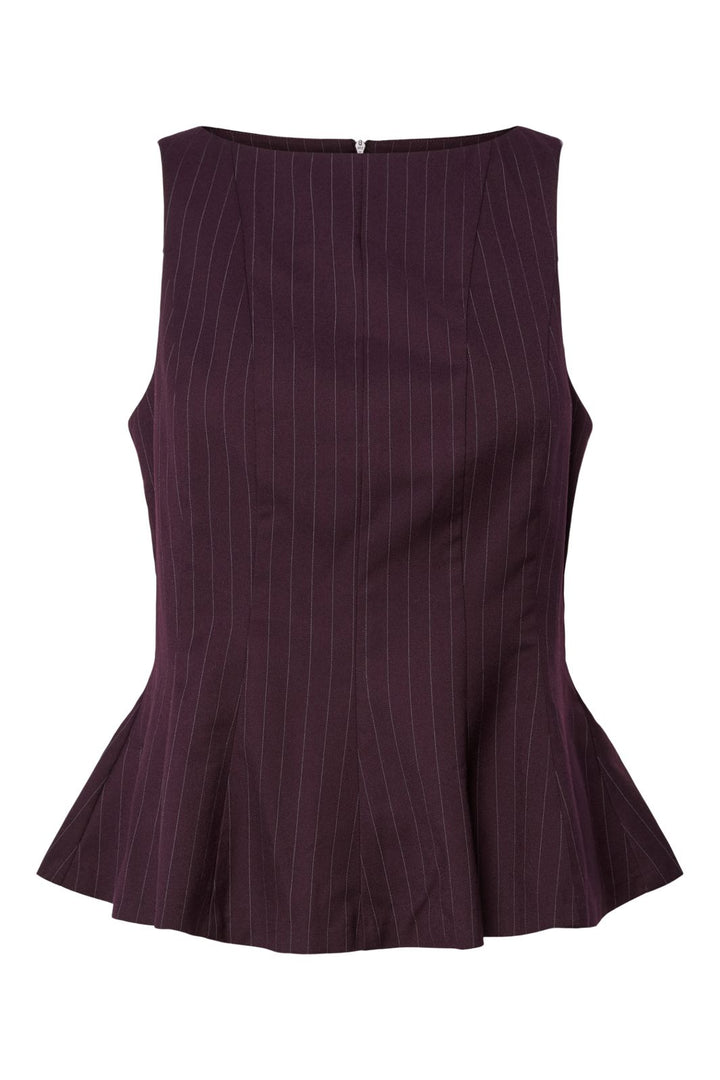 Y.A.S - Yasburla Sl Top - 4894401 Port Royale W. Pinstripe