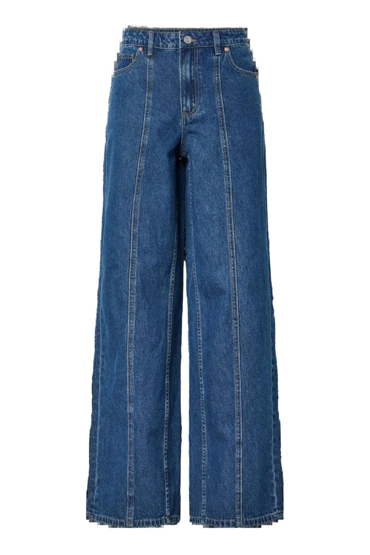 Y.A.S - Yaselsie Wide Jeans - 4951955 Medium Blue Denim Jeans 