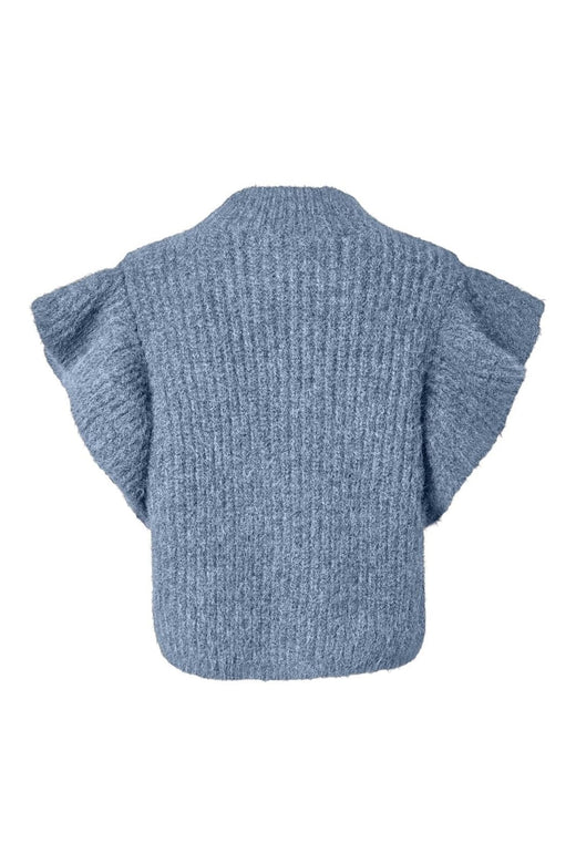 YAS - Yasflura Sl Knit Vest - 5191356 Soft Chambray