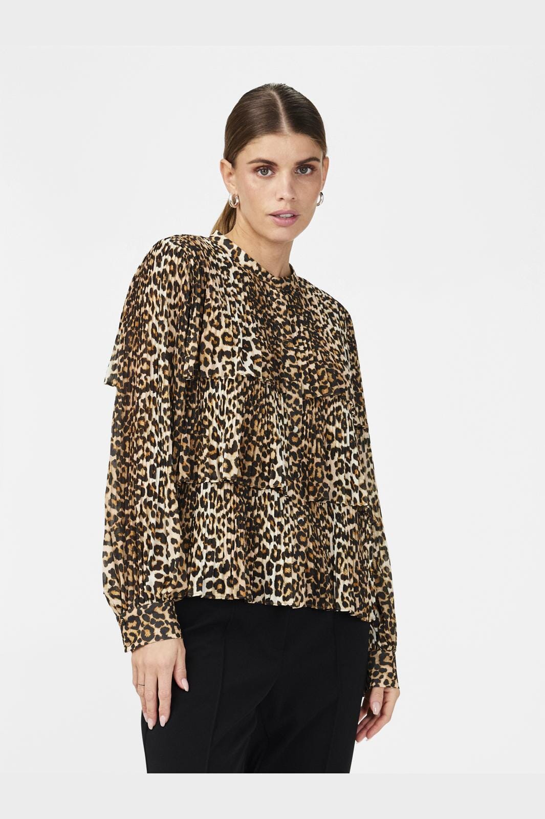 Y.A.S - Yaskalaya Ls Shirt - 4568815 Nomad Leopard Print