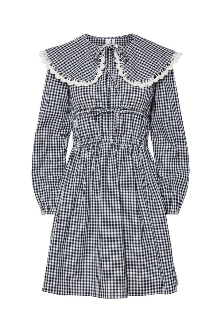 Y.A.S - Yaskara Ls Dress - 4871004 Black White
