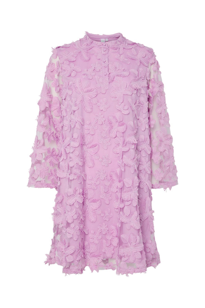 Y.A.S - Yaskarly 7/8 Short Dress - 4920194 Pink Lavender