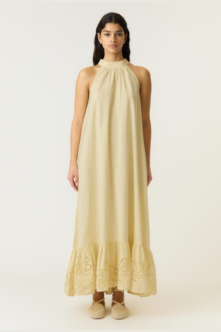 YAS - Yaskerstin Ankle Halterneck Dress - 5184468 Anise Flower