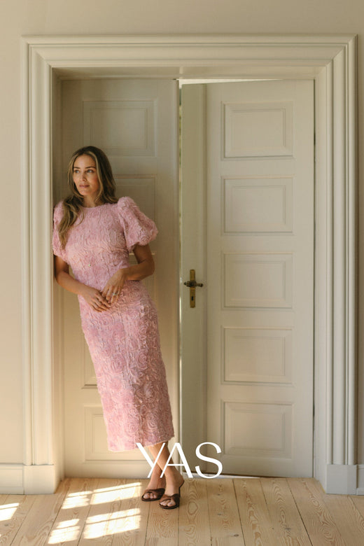 YAS - Yaslinnea 2/4 Long Dress - 5147416 Bleached Mauve Kjoler 