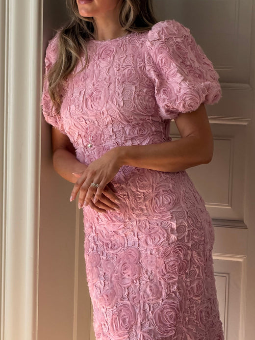 YAS - Yaslinnea 2/4 Long Dress - 5147416 Bleached Mauve Kjoler 