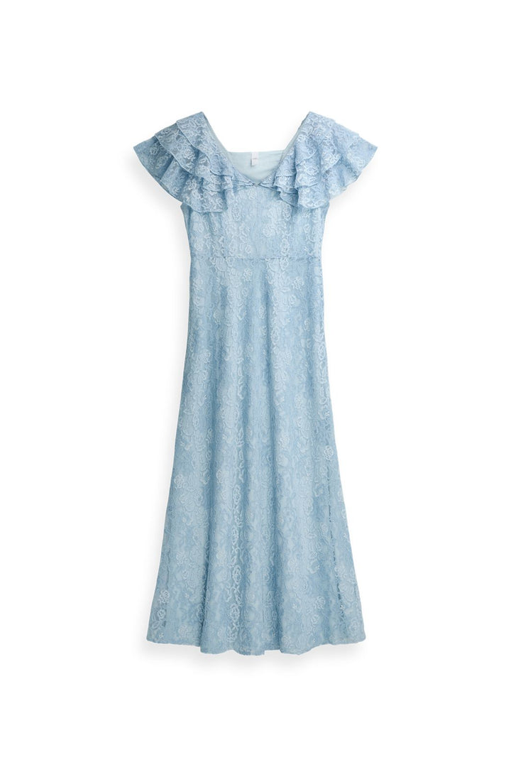 YAS - Yaslovisa Ss Ankle Lace Dress - 5132282 Skyway
