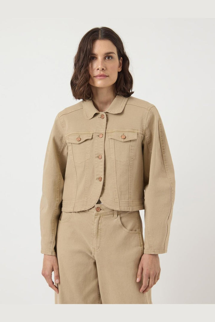 Y.A.S - Yaslua Ls Denim Jacket - 4890599 Incense