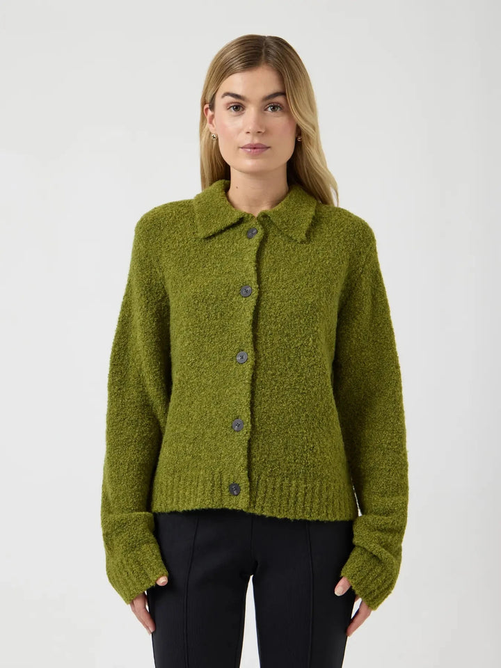 YAS - Yasmaddie Ls Knit Cardigan - 5097003 Cardamom Seed Cardigans 