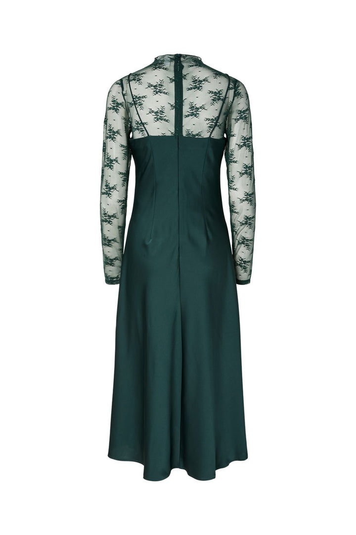 YAS - Yasmeels Lace Midi Dress Celeb - 4881732 Ponderosa Pine