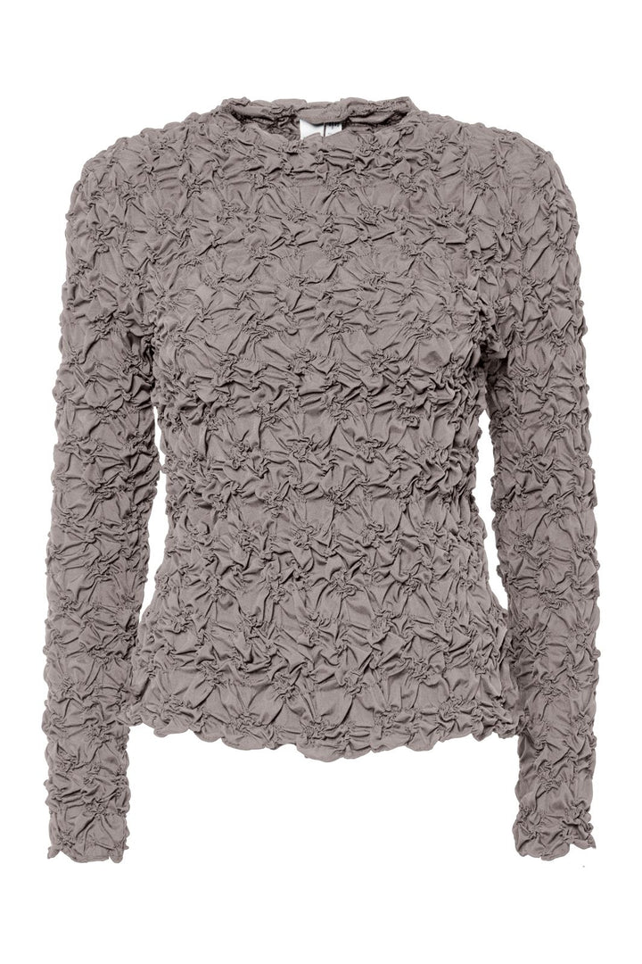 Y.A.S - Yasmera Ls Top - 4966181 Taupe Gray