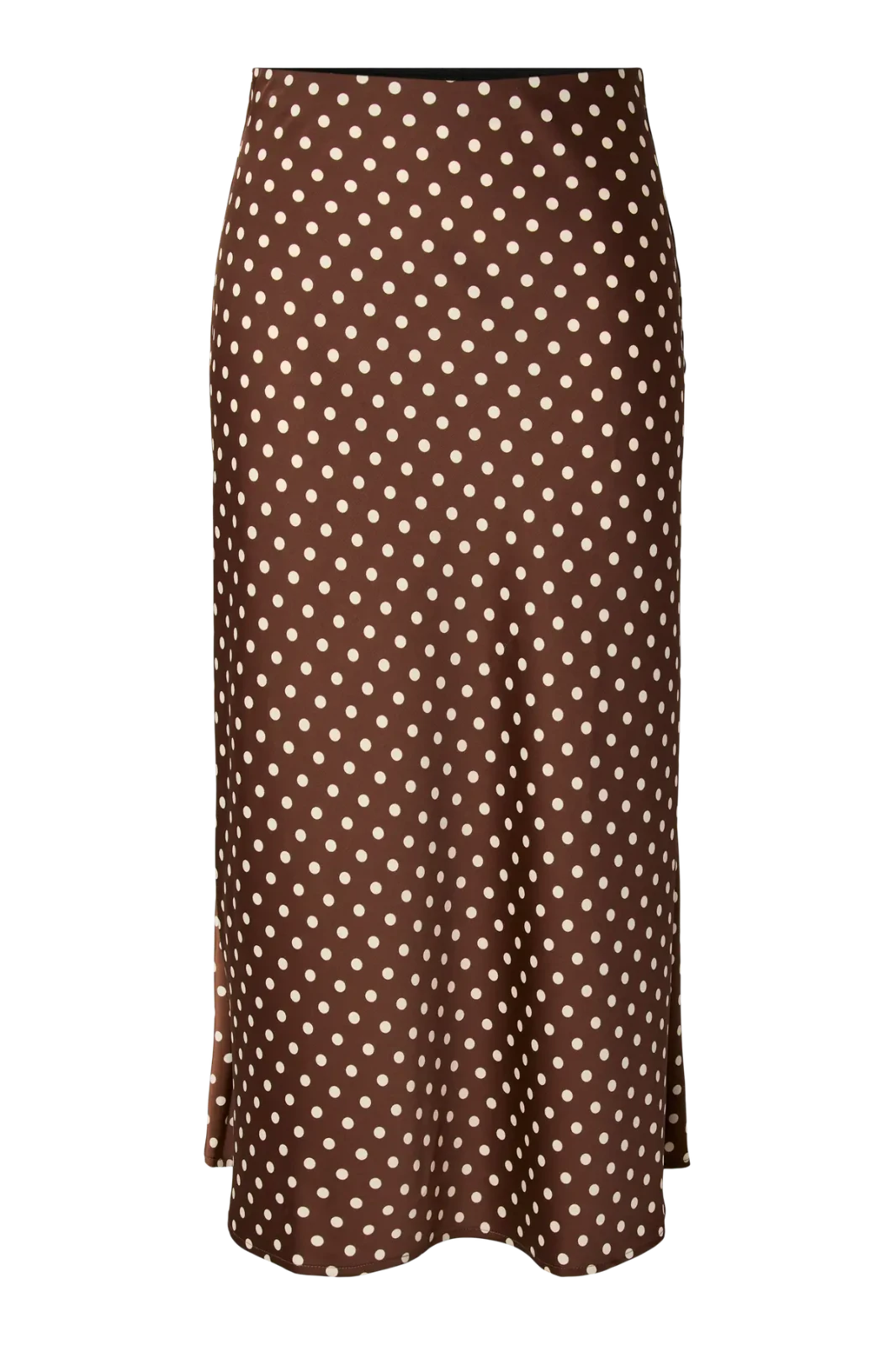 YAS - Yaspella Midi Skirt - 5084717 Pinecone Ecru Dots Nederdele 