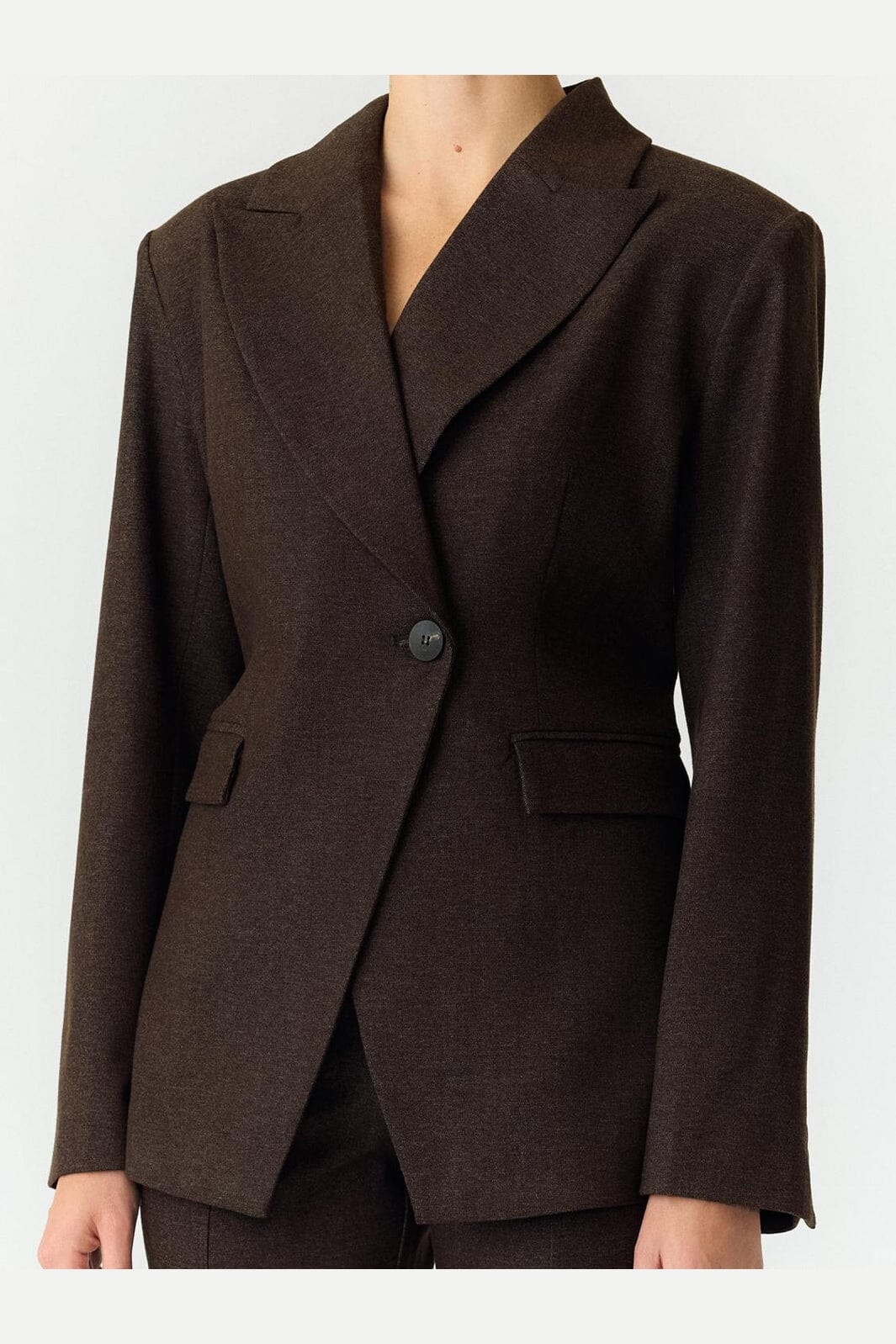 YAS - Yasposhu Ls Blazer - 5138185 Major Brown