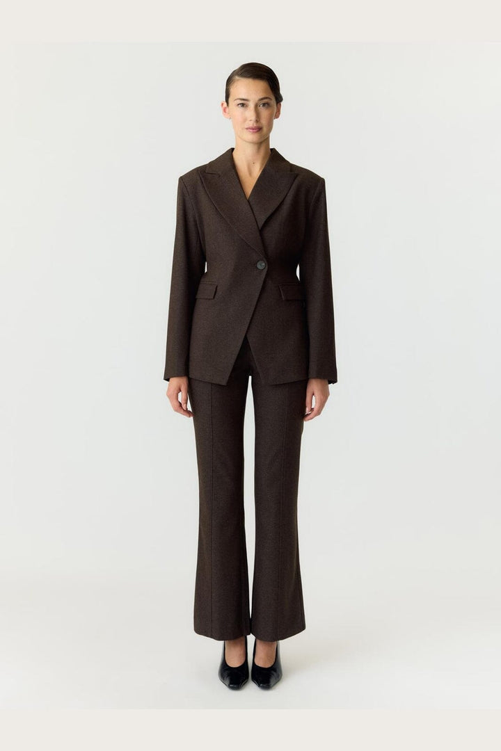 YAS - Yasposhu Ls Blazer - 5138185 Major Brown