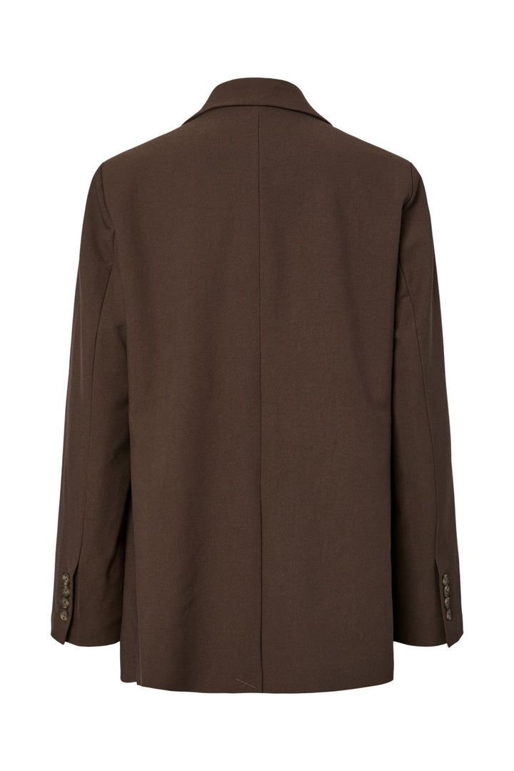 YAS - Yasreemaj Ls Blazer - 4961528 Chocolate Brown
