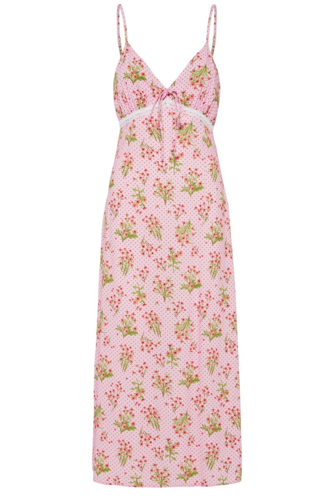 Y.A.S - Yasrosa Strap Long Dress - 4612333 Lilac Sachet Flower Print Kjoler 