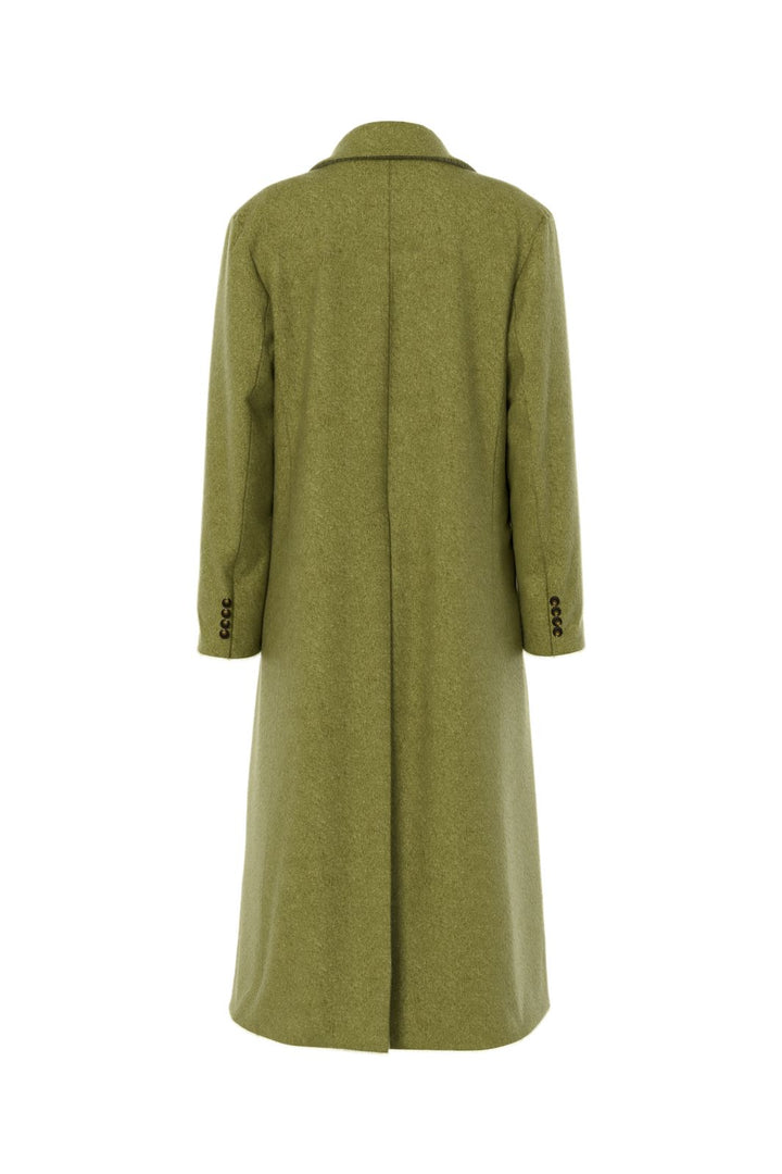 YAS - Yasroyla Ls Wool Blend Long Coat - 5099573 Cardamom Seed
