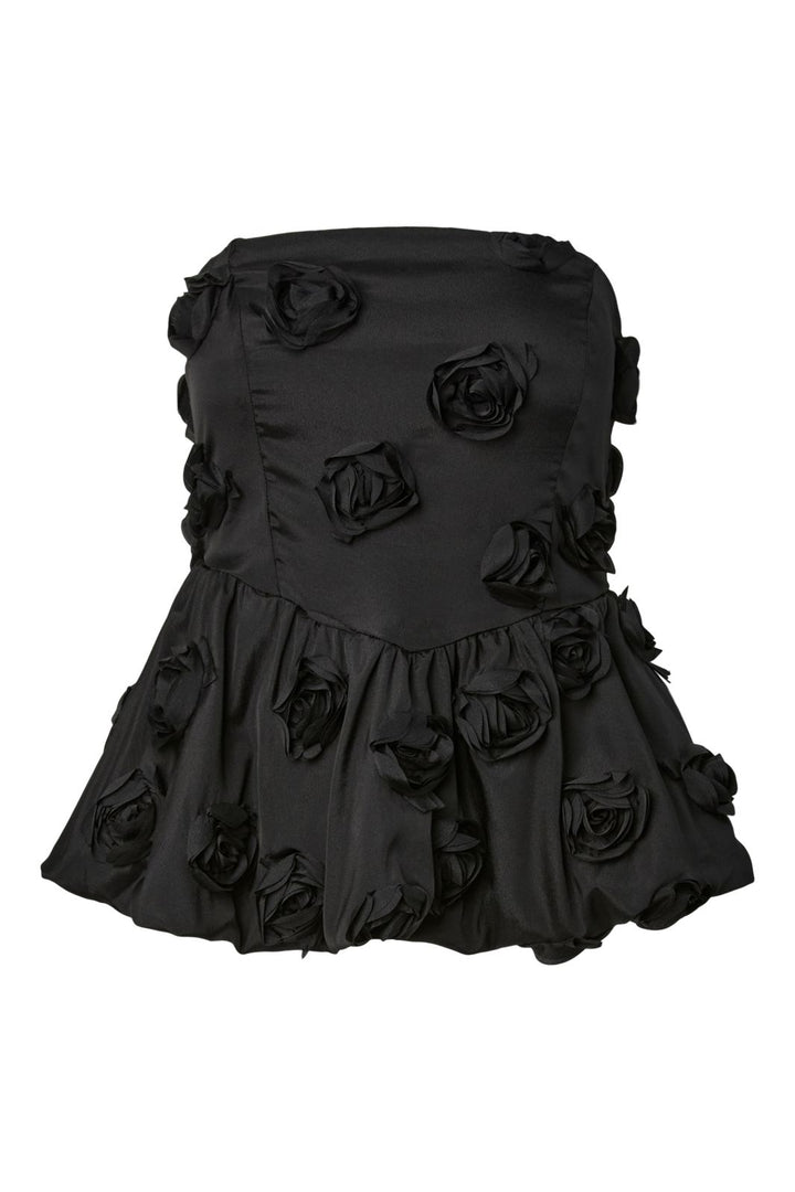 YAS - Yasstila Bustier Top - 4908328 Black