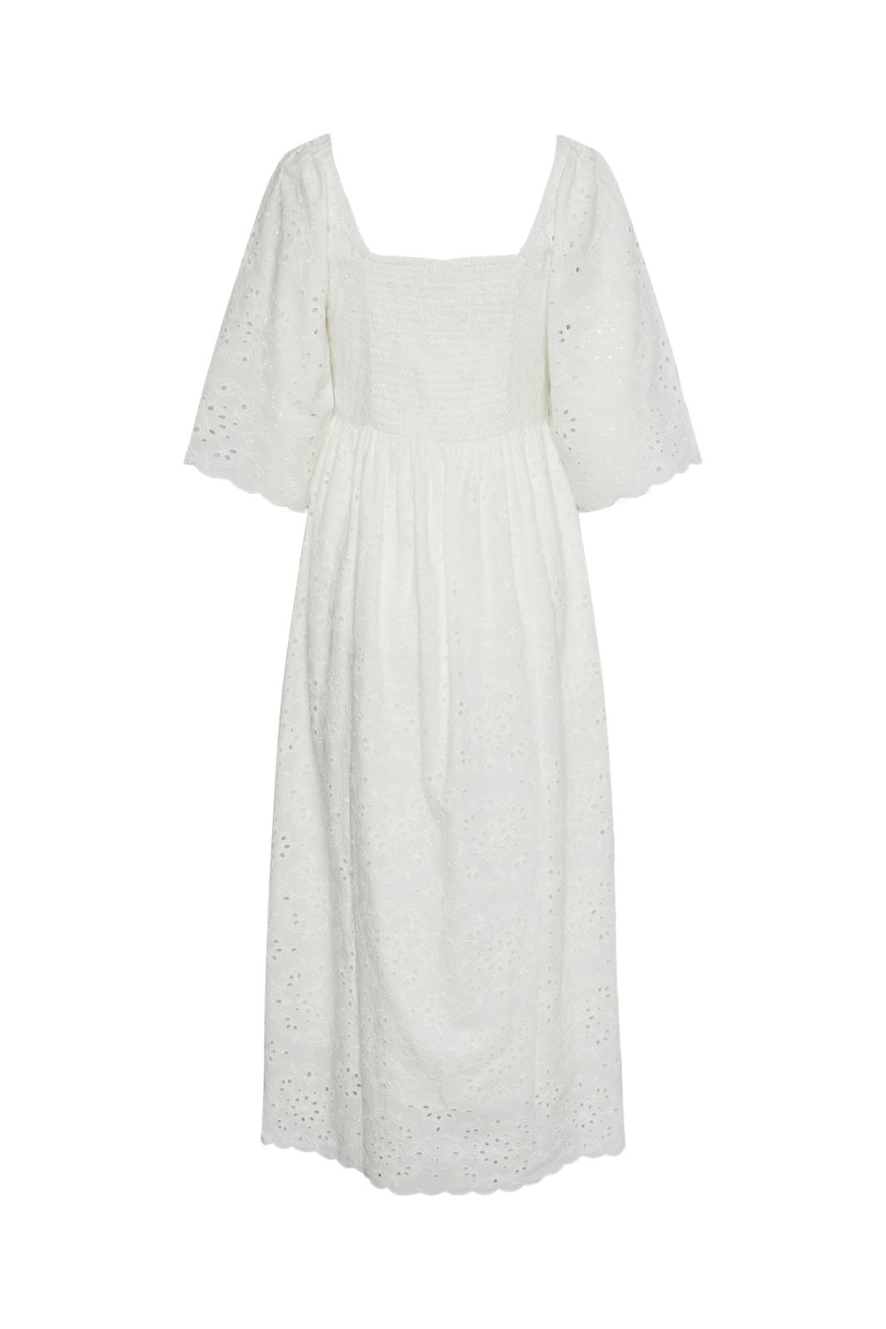 Y.A.S - Yassunra 3/4 Long Dress - 4533176 Star White