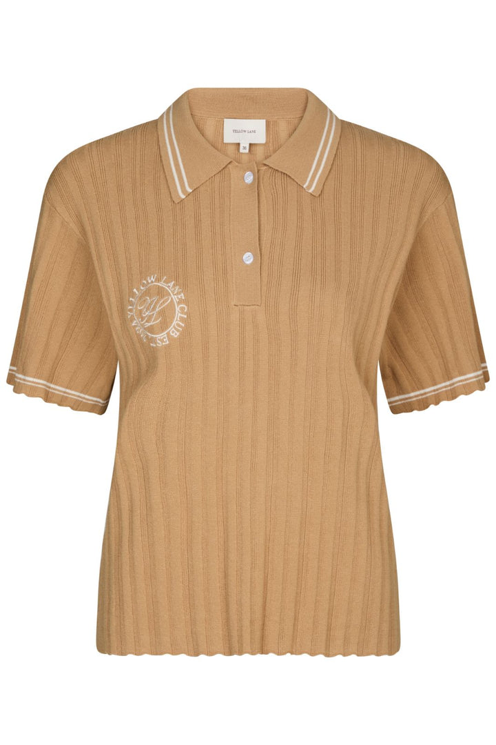 Yellow Lane - Alpha Polo 165405 - 217 - Caramel T-shirts 