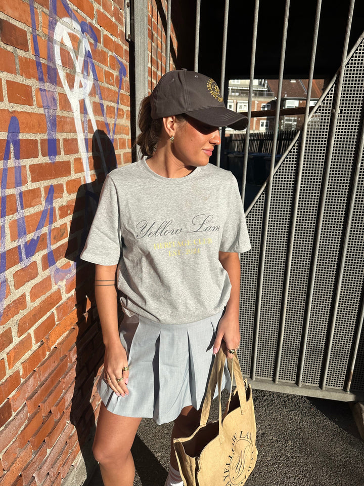 Yellow Lane - Heritage Cap 165328 - 132 - Antracit Kasketter 