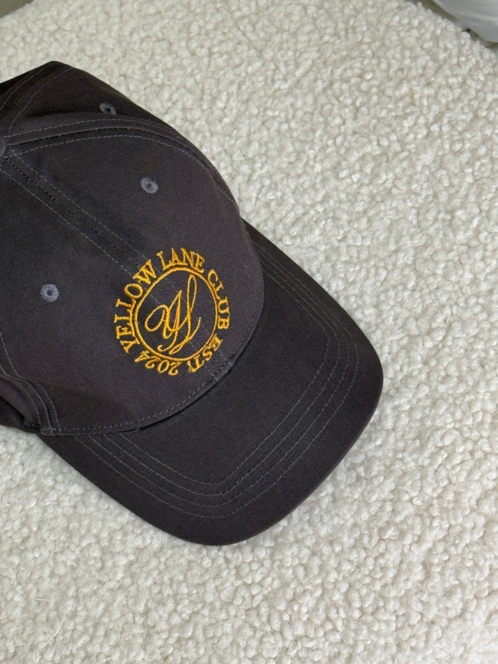 Yellow Lane - Heritage Cap 165328 - 132 - Antracit Kasketter 