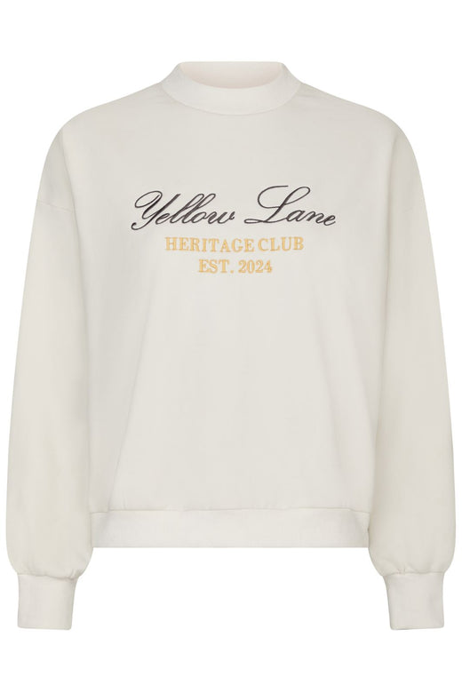 Yellow Lane - Heritage Sweat 165302 - 122 - Creme Sweatshirts 