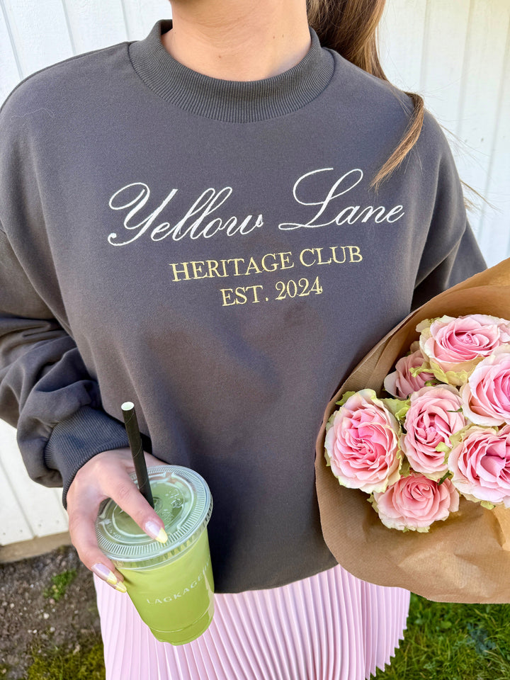 Yellow Lane - Heritage Sweat 165302 - 132 - Antracit Sweatshirts 
