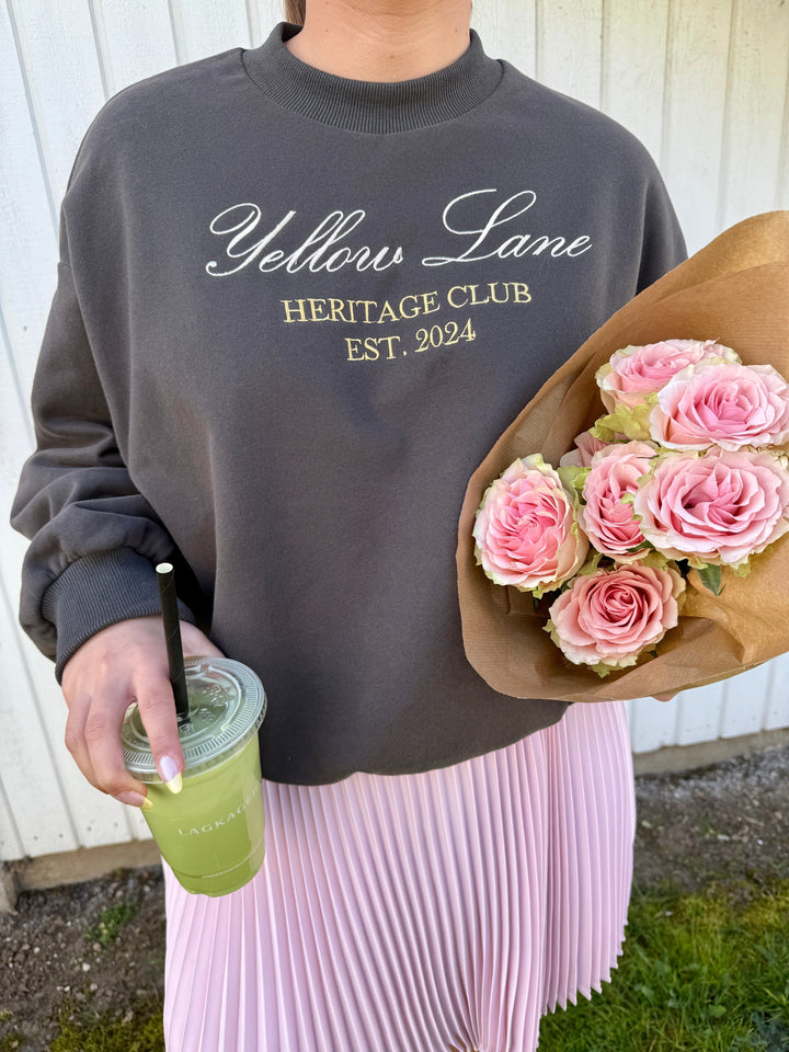 Yellow Lane - Heritage Sweat 165302 - 132 - Antracit Sweatshirts 