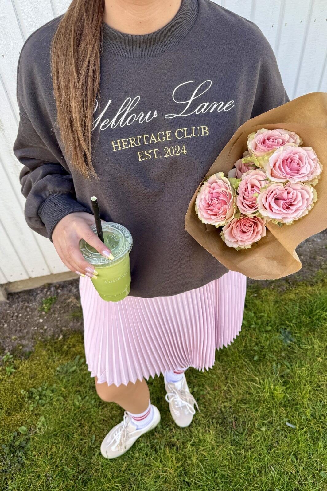 Yellow Lane - Heritage Sweat 165302 - 132 - Antracit Sweatshirts 