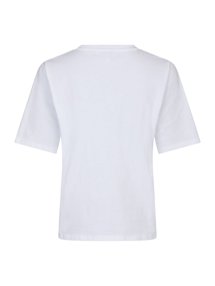Yellow Lane - Varsity Tee 165589 - 121 - Off White T-shirts 