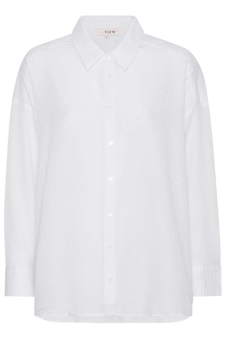 A-View - Sonja Shirt - 000 White Skjorter 