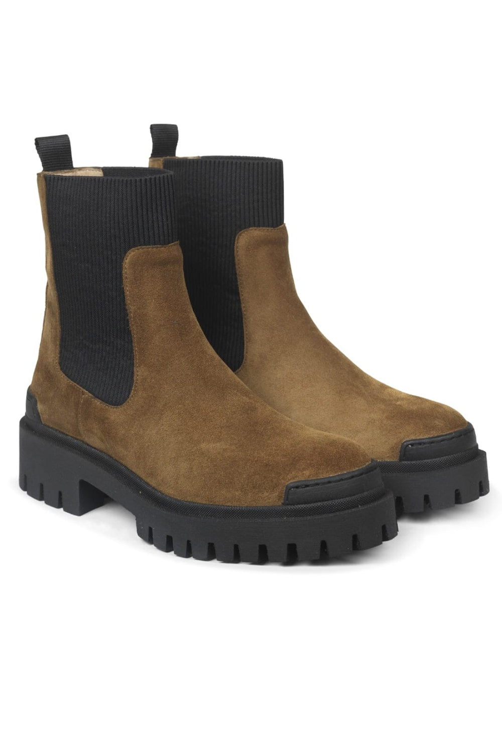 Angulus - Boot with elastic - 2209/019 Mustard/Black Støvler 