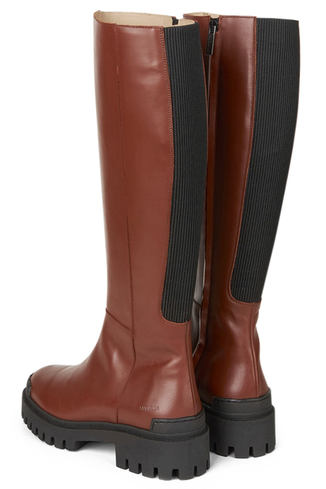 Angulus - High-leg boot - 1705/019 Terracotta/Black Støvler 