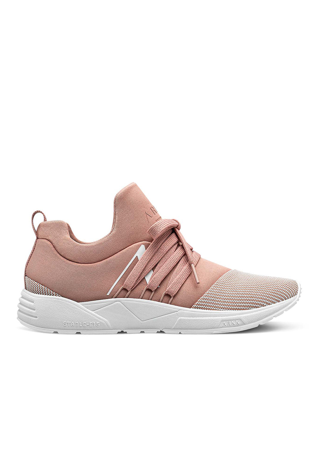 ARKK Copenhagen - Raven Mesh S-E15 - Ash Rose White Sneakers 