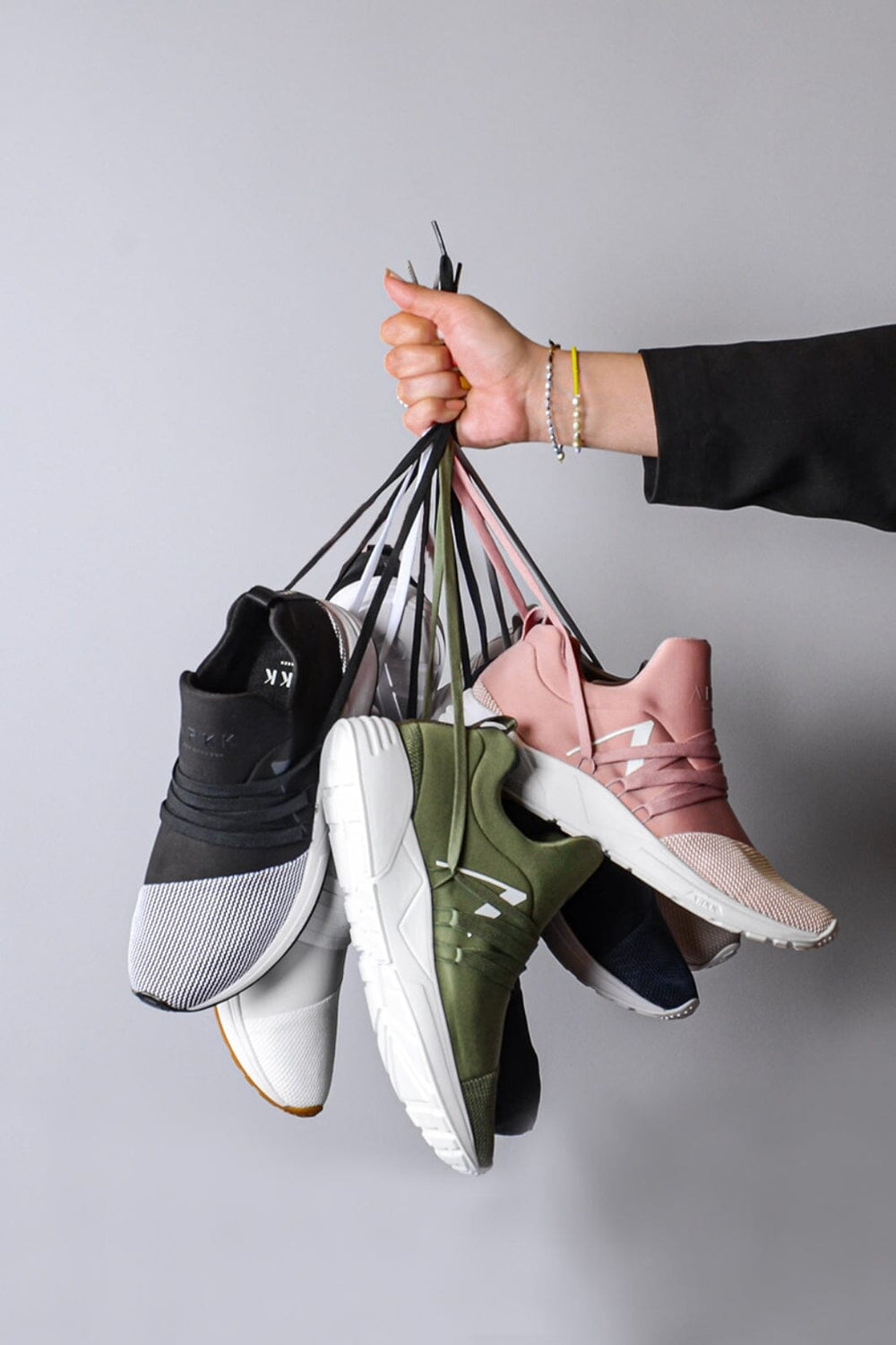 ARKK Copenhagen - Raven Mesh S-E15 - Midnight White - Woman Sneakers 