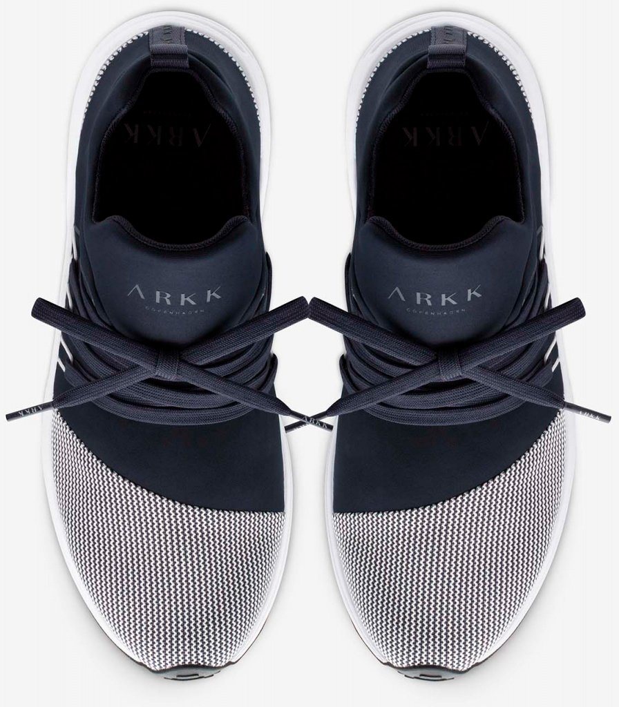 ARKK Copenhagen - Raven Mesh S-E15 - Midnight White - Woman Sneakers 