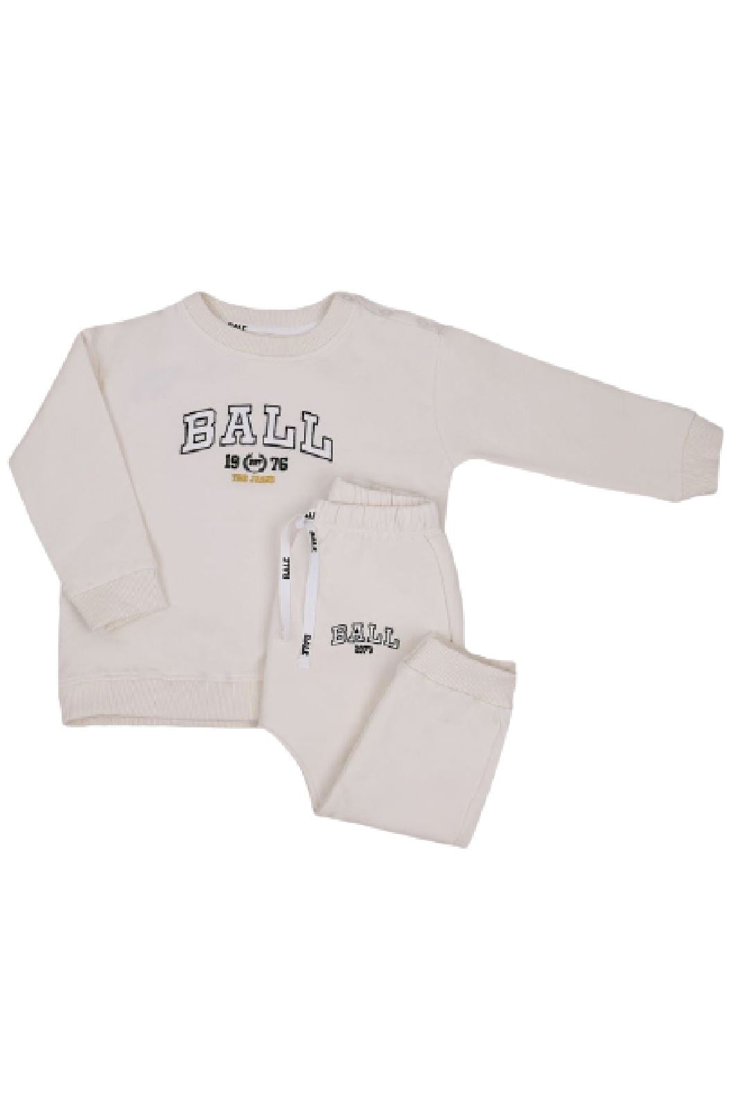 Ball - Baby Sweatsuit L. Taylor - Off White Sweatshirts 
