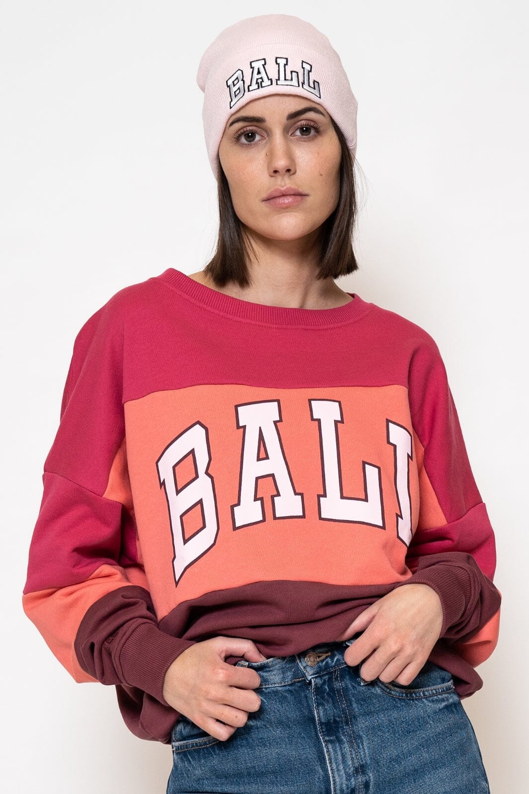 Ball - J. Robinson Multi - Dp/Roseh/Burg Sweatshirts 